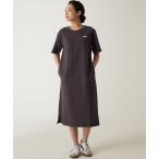 ワンピース Vネック 半袖 Tシャツ ワンピース