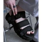サンダル 「SERACE」Volume high sole design sneakers sandals / ボリュームハイソールデザインスニーカー
