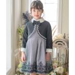 フォーマル 発表会 卒園式 入学式 フロッキープリントスーツ キッズ 子供服 女の子