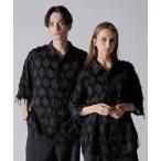 シャツ 「CLEL」Fringe Design Jacquard Short Sleeve Shirt/フリンジデザイン ジャガード半袖シャツ メンズ