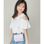 ショルダー ショルダーバッグ チュールフリルマルチポケット キッズ 子供 女の子