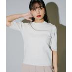 tシャツ ラメニットプルオーバー レディース