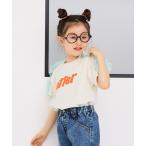 tシャツ チュールショルダーフリルTシャツ キッズ 子供服 男の子 女の子