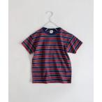 tシャツ 「DRC/綿100%」マルチボーダー半袖Tシャツ キッズ 子供服 男の子 女の子