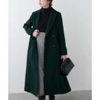 [natural couture] Пальто Честерфилд FREE зеленый женский 