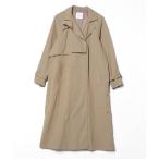 [FREAK'S STORE] тренчкот свободный хаки женский 