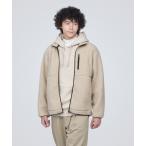 「無印良品」 ジップアップブルゾン S ベージュ メンズ