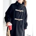 [classicalelf] полупальто "даффл коут" LARGE черный женский 