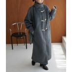 [DISCOAT] полупальто "даффл коут" FREE угольно-серый женский 