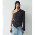 ジャケット テーラードジャケット One Shoulder Tailored Jacket レディース