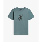tシャツ メンズ アイコニック コットン 半袖 Tシャツ ”Lezard” メンズ