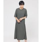 ショッピングサンヨー ワンピース 「接触冷感」「UVカット」「ウォッシャブル」メリルハイテンションTシャツワンピース