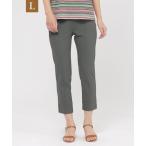  брюки [L][ контакт охлаждающий ][UV cut ][ омыватель bru]meliru высокое напряжение укороченные брюки женский 