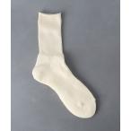 靴下 「ROTOTO」 PILE CREW SOCKS/パイル クルーソックス メンズ