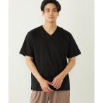 tシャツ SHIPS Colors_「接触冷感」シルケット コットン Vネック TEE メンズ