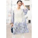 ショッピングチュニック チュニック 華のあるオシャレを 素敵なわたし チュニック