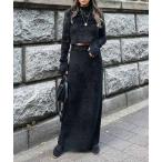 ショッピングセットアップ レディース 「esutoreja」 セットアップ FREE ブラック レディース