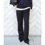 「Deuxieme Classe」 「EVERYDAY I LIKE.」ブーツカットパンツ 34 ブラック レディース