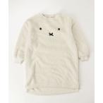「b・ROOM」 「KIDS」長袖ワンピース 130cm アイボリー キッズ