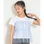 tシャツ レイヤード半袖Tシャツ キッズ 子供服 女の子
