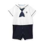 ベビー服 ロンパース セーラーショートオール