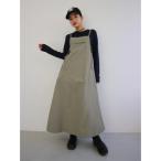 ジャンパースカート Belted Flare Jumper Skirt