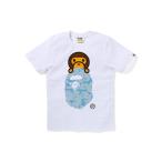 tシャツ SOLID CAMO MILO ON APE HEAD TEE レ