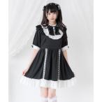 ワンピース レースアップリボンドーリーワンピース