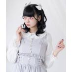 キャミソール ハートベルトビジューフリルビスチェ