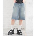 ジーンズ デニム デニムパンツ デニムハーフパンツ レディース