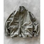 ブルゾン アウター Standneck outdoor pocket cotton blouson スタンドネックアウトドアポケットコットンブルゾン
