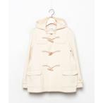 [BEAMS BOY] полупальто "даффл коут" - бежевый женский 