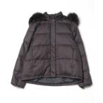 「green label relaxing」 ダウンジャケット 38 ブラック レディース