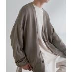 [MONO-MART] вязаный кардиган L мокка мужской 