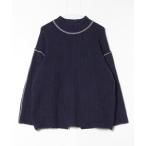 [JEANASIS] длинный рукав вязаный FREE лиловый женский 