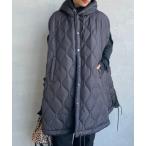 「TAION」 ポンチョコート ONE SIZE ブラック レディース