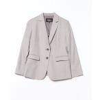 ショッピングSTUART 「Paul Stuart」 テーラードジャケット 6 グレー レディース