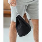 ポーチ mko12704-Nylon fabric 2 pieces bag -drawstring bag ＆ pouch- 巾着バッグ ポーチ メ