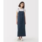 シャツワンピース 「MUJI Labo」婦人 リネンシルクワンピース