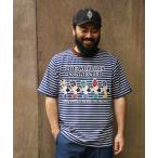 tシャツ モブレスラーボーダーT(コネクト) メンズ