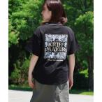 tシャツ 「綿100%」バンダナプリントゆるT レディース