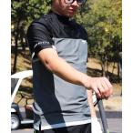 t рубашка (RM)[LUXE/R GOLF]COOL & DRY стрейч гладкий bai цвет mok шея футболка мужской 