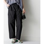 カーゴパンツ 軽くてやわらか綿ナイロンカーゴパンツ(接触冷感・UVカット)「大きいサイズ有」 レディース