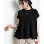 ニット セーター さらっとかるい綿混Aラインフレンチニットトップス「接触冷感・毛玉になりにくい」「大きいサイズ有」 レディース