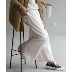 パンツ ダブルコットン ワイドパンツ レディース