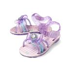 サンダル キラキララメクリアサンダル キッズ 子供 男の子 女の子