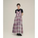 ワンピース 「eL」Made In India Madras Check One-piece/319955