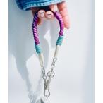  брелок для ключа [macaroni edge/ma Caro ni край ] ремешок Short Соломон плетеный многоцветный 5