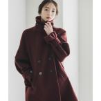 [Andemiu] Пальто Честерфилд FREE бордо женский 