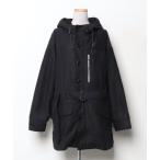 「CABANE de ZUCCa」 ミリタリーコート S size ブラック レディース